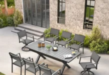 What Are The Benefits Of A 9-Piece Expandable Patio Dining Set? 9-Piece Expandable Patio Dining Set